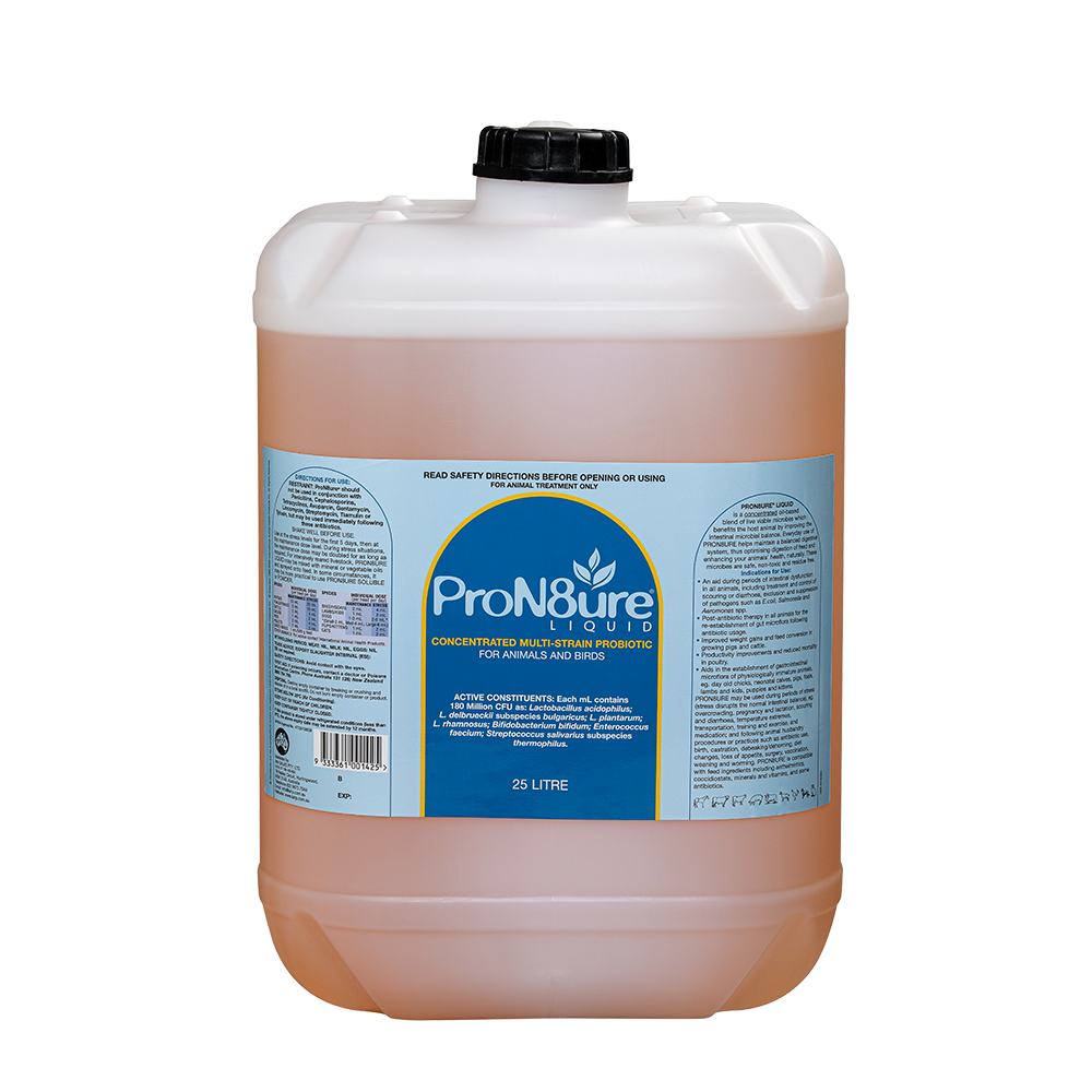 ProN8ure-Liquid Horse Probiotic Liquid in 25L Container